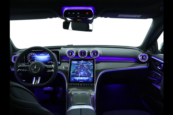 Mercedes-Benz C-Klasse Estate 300 e Business Solution AMG | Premium Plus | Trekhaak | Nightpakket | 360°-camera | 	Head-up display | KEYLESS GO-comfortpakket | Antidiefstalpakket GUARD 360° Plus | Memorypakket | Burmester® 3D sound system |