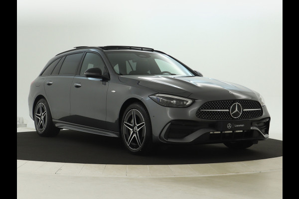 Mercedes-Benz C-Klasse Estate 300 e Business Solution AMG | Premium Plus | Trekhaak | Nightpakket | 360°-camera | 	Head-up display | KEYLESS GO-comfortpakket | Antidiefstalpakket GUARD 360° Plus | Memorypakket | Burmester® 3D sound system |