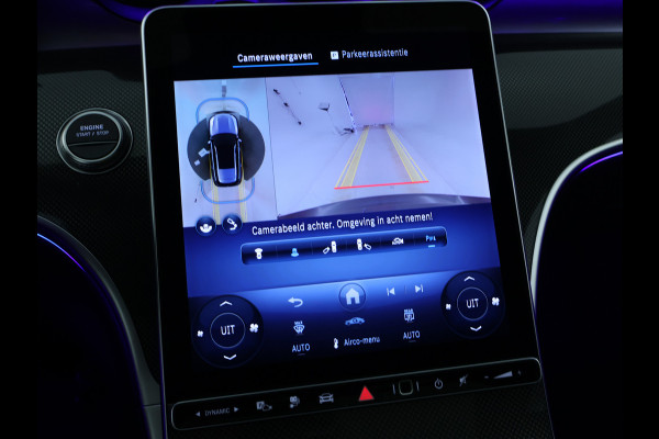 Mercedes-Benz C-Klasse Estate 300 e Business Solution AMG | Premium Plus | Trekhaak | Nightpakket | 360°-camera | 	Head-up display | KEYLESS GO-comfortpakket | Antidiefstalpakket GUARD 360° Plus | Memorypakket | Burmester® 3D sound system |