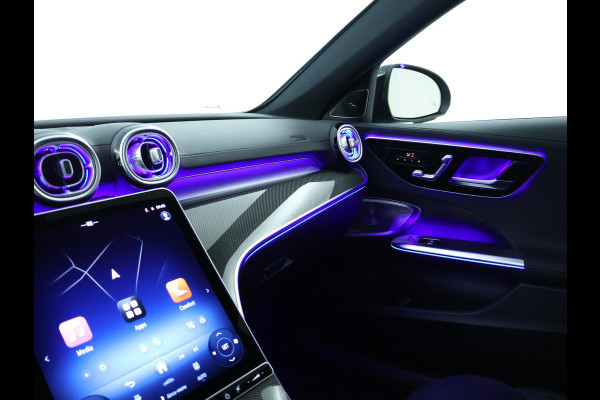 Mercedes-Benz C-Klasse Estate 300 e Business Solution AMG | Premium Plus | Trekhaak | Nightpakket | 360°-camera | 	Head-up display | KEYLESS GO-comfortpakket | Antidiefstalpakket GUARD 360° Plus | Memorypakket | Burmester® 3D sound system |