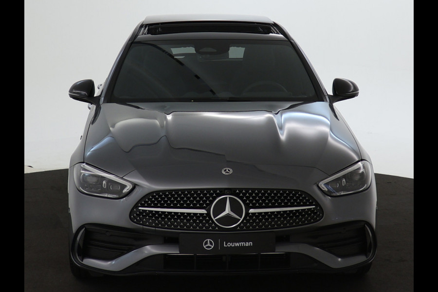 Mercedes-Benz C-Klasse Estate 300 e Business Solution AMG | Premium Plus | Trekhaak | Nightpakket | 360°-camera | 	Head-up display | KEYLESS GO-comfortpakket | Antidiefstalpakket GUARD 360° Plus | Memorypakket | Burmester® 3D sound system |