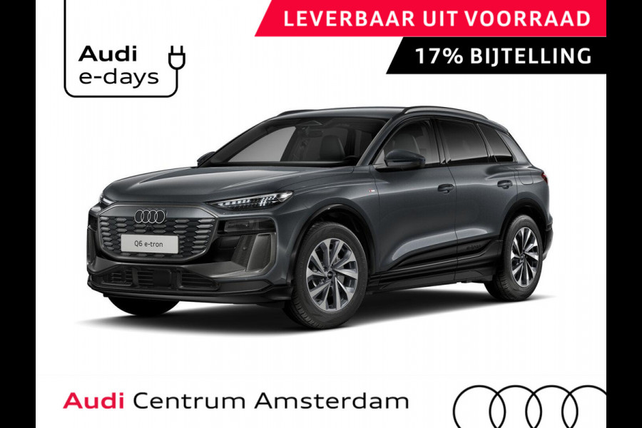 Audi Q6 e-tron Advanced edition 83Kwh 252 pk SUV | Techniek pakket plus | Sportstoel voor leder | Privacy glas | Frunk |
