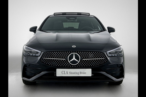 Mercedes-Benz CLA-Klasse Shooting Brake 250 e Star Edition AMG Line | Nightpakket | KEYLESS-GO | Parkeerpakket met achteruitrijcamera | 	EASY PACK achterklep | Dodehoekassistent | MULTIBEAM LED | Distronic | Sfeerverlichting | Verwarmde stoelen vooraan |