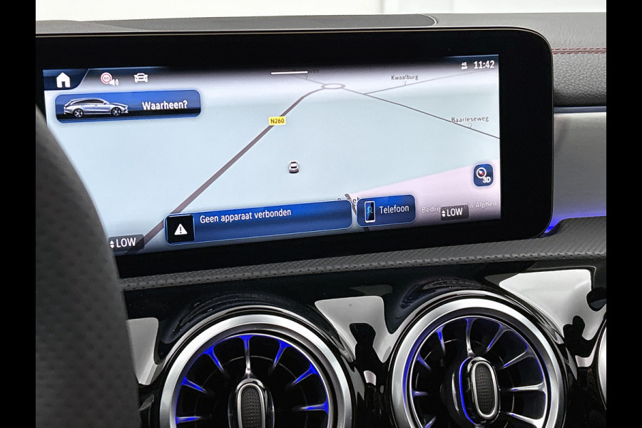 Mercedes-Benz CLA-Klasse Shooting Brake 250 e Star Edition AMG Line | Nightpakket | KEYLESS-GO | Parkeerpakket met achteruitrijcamera | 	EASY PACK achterklep | Dodehoekassistent | MULTIBEAM LED | Distronic | Sfeerverlichting | Verwarmde stoelen vooraan |