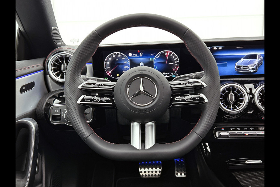 Mercedes-Benz CLA-Klasse Shooting Brake 250 e Star Edition AMG Line | Nightpakket | KEYLESS-GO | Parkeerpakket met achteruitrijcamera | 	EASY PACK achterklep | Dodehoekassistent | MULTIBEAM LED | Distronic | Sfeerverlichting | Verwarmde stoelen vooraan |