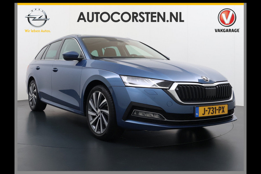 Škoda Octavia Combi 1.5T 150PK Pano-Dak Adap.Cruise Navi Trekhaak Ecc Apple Carplay Android Auto First Edition Elek.Achterklep Virtual Cockpit Pdc Keyless Wifi 1e Eigenaar Origineel Nederlandse Auto