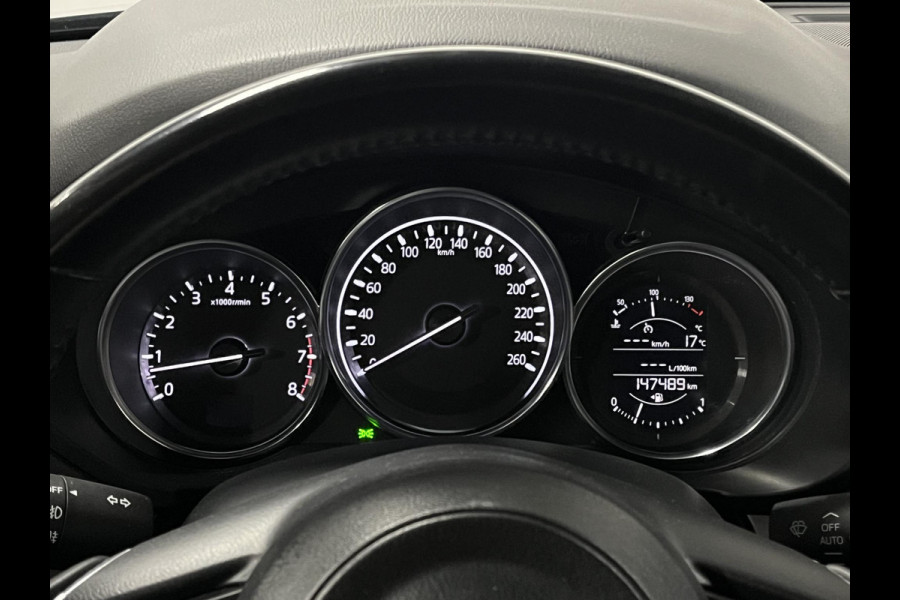 Mazda CX-5 2.0 SkyActiv-G 165 Skylease+ Trekhaak | Cruise-/Climate control | Stuur-/Stoelverwarming | Navigatie | DAB | 19" wielen