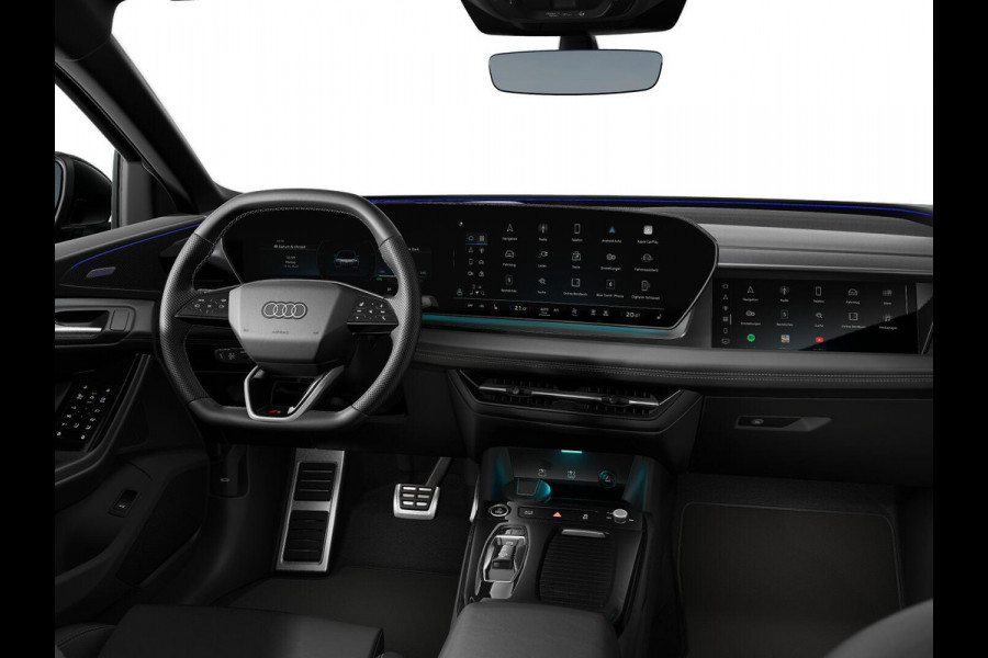 Audi Q6 Sportback e-tron S edition 83Kwh 252 pk Sportback | Techniek pakket plus | Glazen panoramadak | Bang & Olufsen 3D | Head-up display |