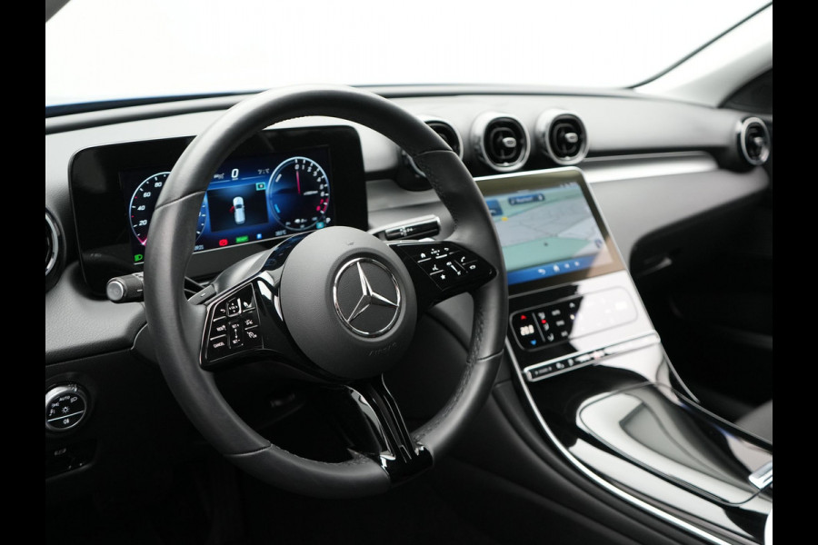 Mercedes-Benz C-Klasse Estate 300 e Plug In Hybrid 320pk NIEUW MODEL | PHEV | Adaptive Cruise | Camera | Stoelverwarming | Apple Carplay | DAB | LED |  Navi Full Map | Virtual |