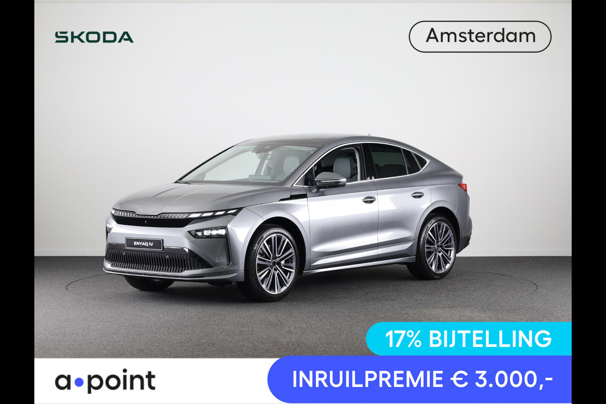 Škoda Enyaq Coupé 85 Business Edition 286 pk | Business upgrade pakket - ADVANCED | Lounge interieur | 21 inch lichtmetalen velgen