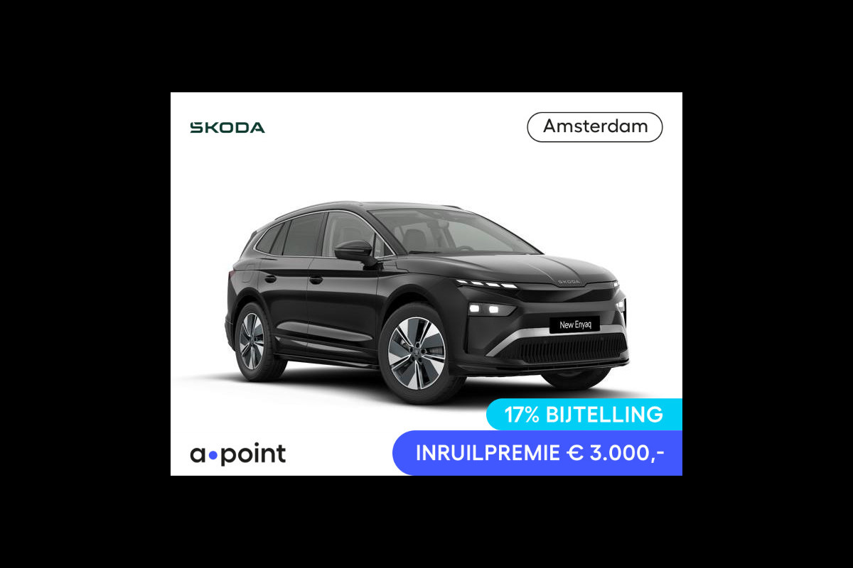 Škoda Enyaq 85 Business Edition 286pk | Elektrische stoel | Blind Spot | Adaptive Cruise Control | Navigatie | Camera | Bumpers in carroserie kleur