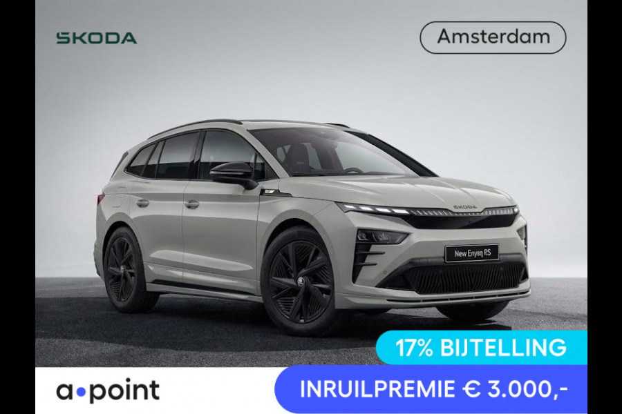 Škoda Enyaq 85X RS 340pk | 17% bijtelling | Advance pakket | Panoramadak
