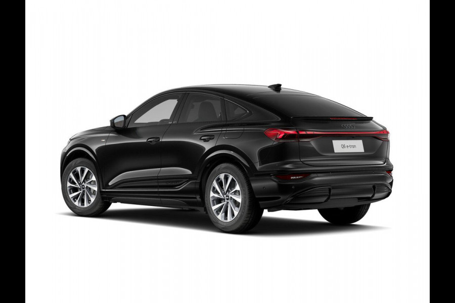 Audi Q6 Sportback e-tron Advanced edition 83Kwh 252 pk Sportback | Techniek pakket plus | Sportstoel voor leder | Optiek pakket zwart | Privacy glas |