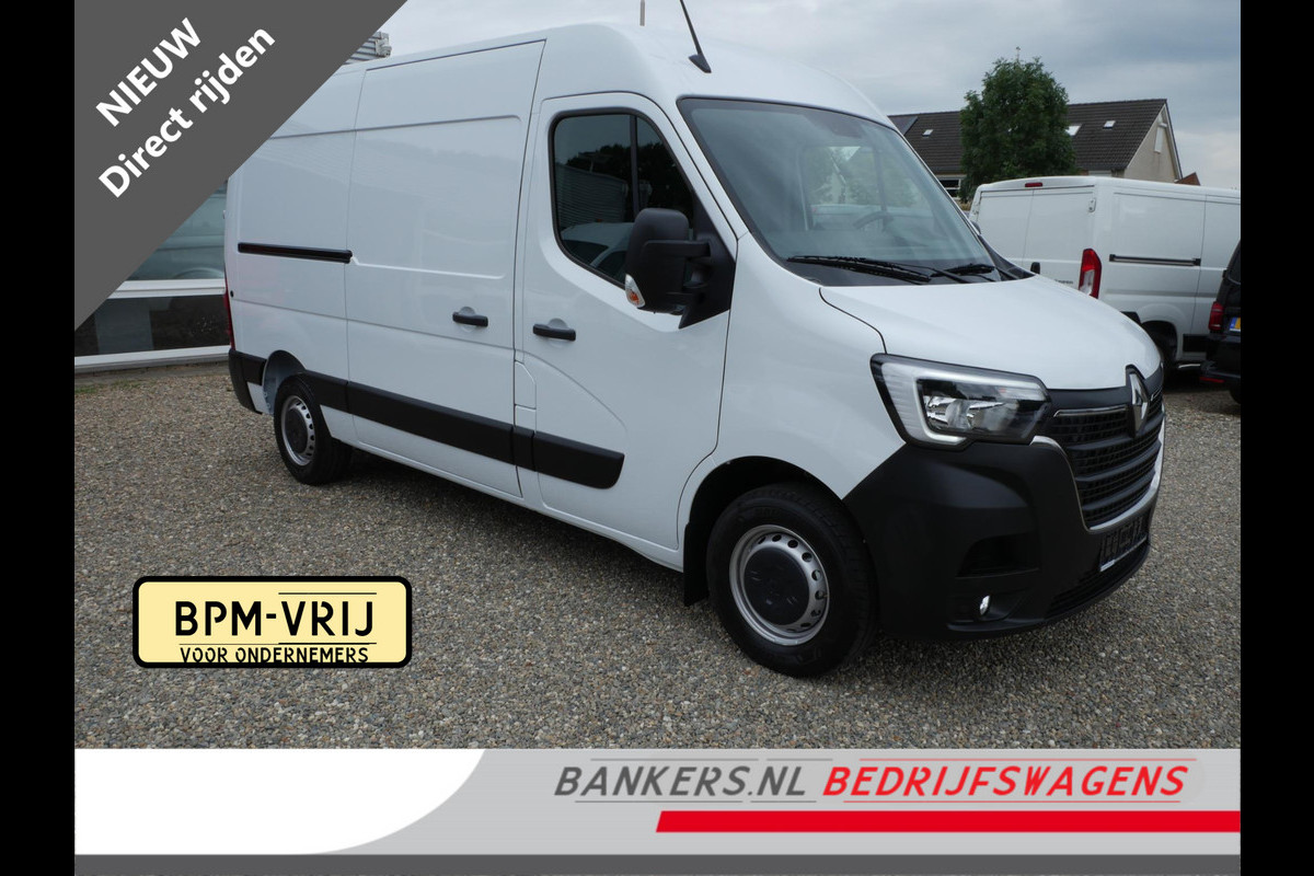 Renault Master 2.0 dCi 140PK L2H2 Airco NIEUW BPM vrij, Betimmerd
