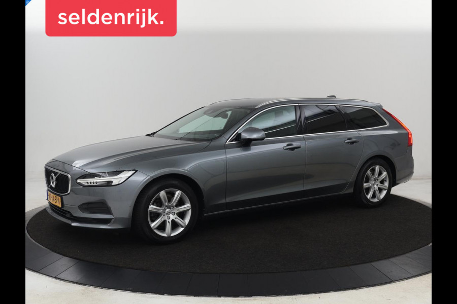 Volvo V90 2.0 D3 Momentum | Leder | Trekhaak | Stoelverwarming | Adaptive cruise | Carplay | Navigatie | Digital Cockpit | Full LED | Parkeerhulp | Climate control
