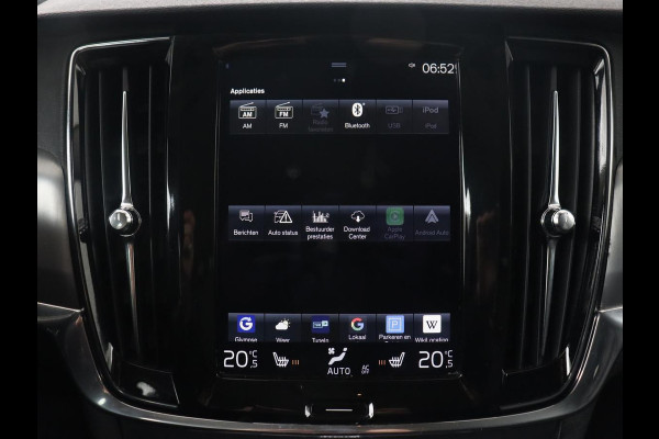 Volvo V90 2.0 D3 Momentum | Leder | Trekhaak | Stoelverwarming | Adaptive cruise | Carplay | Navigatie | Digital Cockpit | Full LED | Parkeerhulp | Climate control