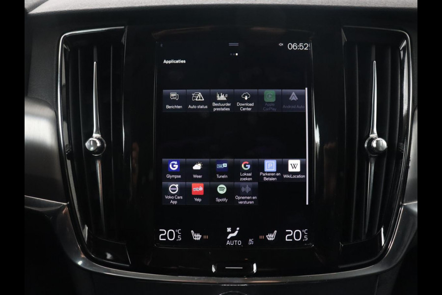 Volvo V90 2.0 D3 Momentum | Leder | Trekhaak | Stoelverwarming | Adaptive cruise | Carplay | Navigatie | Digital Cockpit | Full LED | Parkeerhulp | Climate control