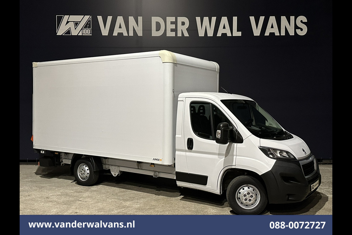 Peugeot Boxer 2.2 BlueHDi 141pk Bakwagen Laadklep Euro6 Airco | 985kg laadvermogen | Cruisecontrol Bijrijdersbank
