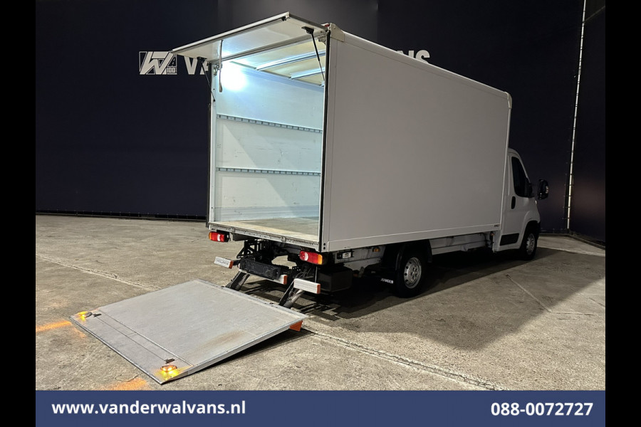 Peugeot Boxer 2.2 BlueHDi 141pk Bakwagen Laadklep Euro6 Airco | 985kg laadvermogen | Cruisecontrol Bijrijdersbank