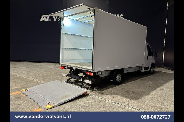 Peugeot Boxer 2.2 BlueHDi 141pk Bakwagen Laadklep Euro6 Airco | 985kg laadvermogen | Cruisecontrol Bijrijdersbank