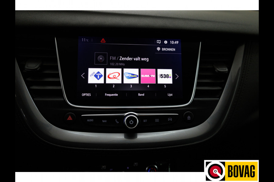 Opel Grandland X 1.2 Turbo Innovation 131 PK | Elec. achterklep | On-star | Cruise | Dodehoek detectie | Confortstoelen | Parkeerhulp, Regensensor, Apple Carplay, Android auto, Navigatie