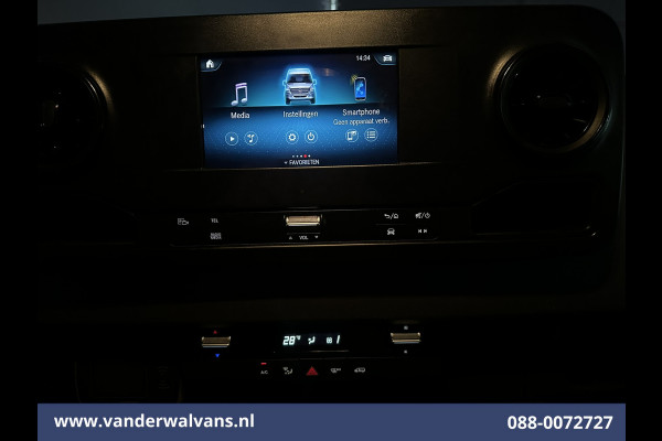 Mercedes-Benz Sprinter 316 CDI 164pk L2H2 Euro6 Airco | Camera | Apple Carplay | Cruisecontrol 2800kg Trekhaak, Android Auto, Parkeersensoren