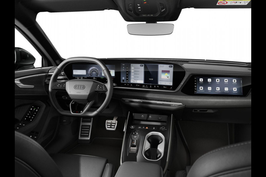 Audi A6 Avant S edition Competition e-hybrid 367 pk | Adaptieve luchtvering | Bang & Olufsen 3D | Head-up display | Techniek pakket pro | Middernacht groen |