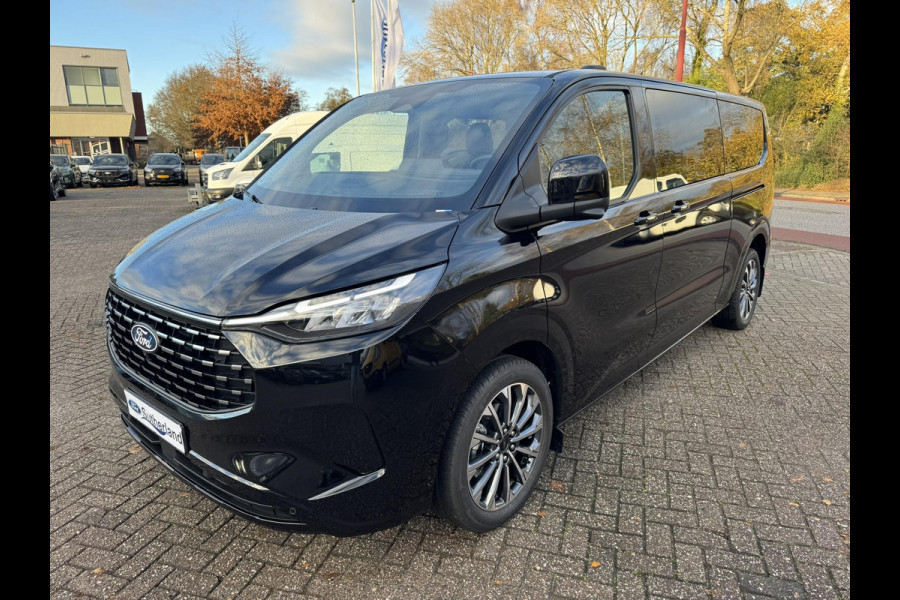Ford Transit Custom Tourneo 340 2.5 PHEV L2H1 Titanium X 233pk | Incl. BTW/BPM Rijklaar | Handsfree elektrische dubbele zijschuifdeuren | 16-Weg elektrsich verstelbare AGR-stoel | Inklapbare trekhaak |  Tourneo Luxury Pack | Verwarmbaar stuurwiel