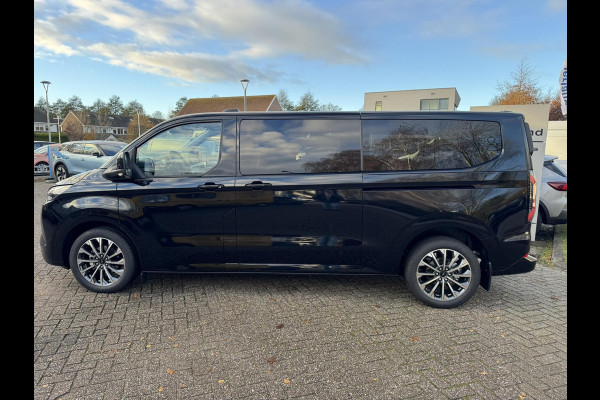 Ford Transit Custom Tourneo 340 2.5 PHEV L2H1 Titanium X 233pk | Incl. BTW/BPM Rijklaar | Handsfree elektrische dubbele zijschuifdeuren | 16-Weg elektrsich verstelbare AGR-stoel | Inklapbare trekhaak |  Tourneo Luxury Pack | Verwarmbaar stuurwiel
