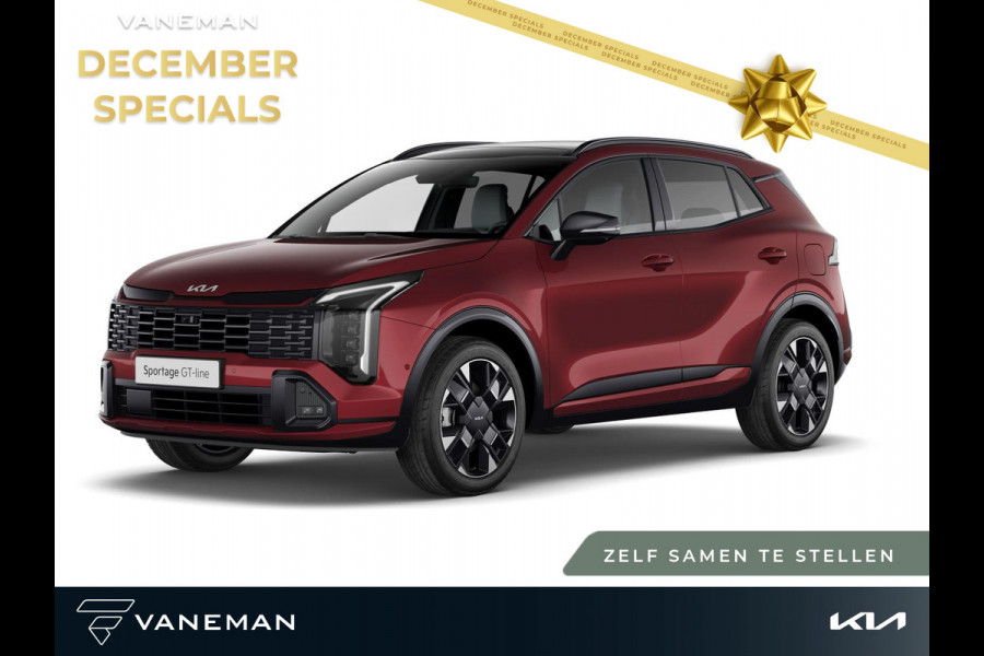 Kia Sportage 1.6 T-GDi Plug-in Hybrid AWD DynamicPlusLine | Elektrisch schuif-/kanteldak | Zelf samenstellen