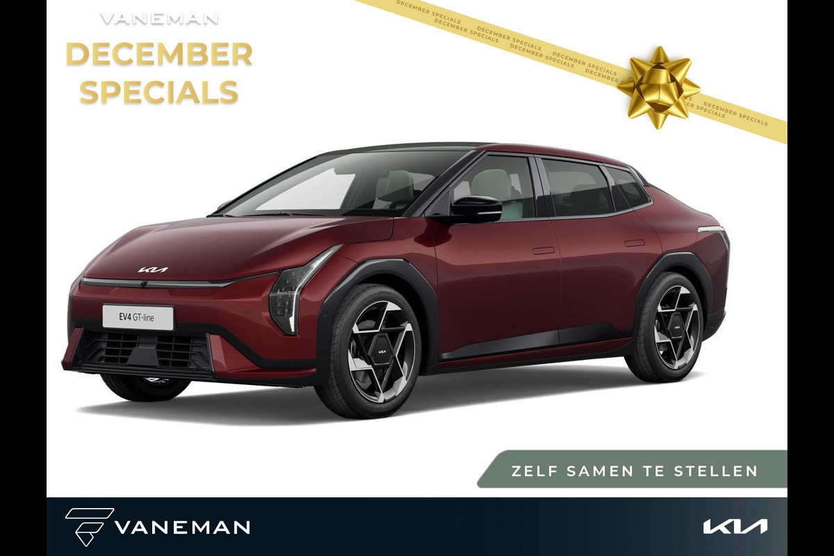 Kia EV4 Fastback GT-Line Business Edition 81.4 kWh | DIT JAAR NOG RIJDEN | Tijdelijk gratis Metallic Lak t.w.v. €895,- | Zelf samenstellen