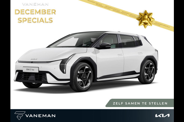 Kia EV4 GT-Line Business Edition 81.4 kWh | DIT JAAR NOG RIJDEN | Tijdelijk gratis Metallic Lak t.w.v. € 895,- | Zelf samenstellen