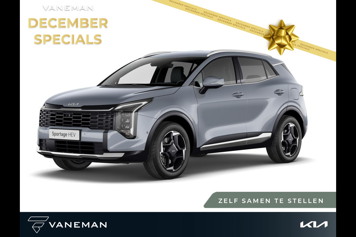 Kia Sportage 1.6 T-GDi Hybrid DynamicPlusLine | Elektrisch schuif-/kanteldak | Zelf samenstellen