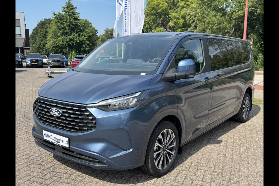 Ford Transit Custom Tourneo 340 2.5 PHEV L2H1 Titanium X 233pk | Incl. BTW/BPM Rijklaar | Handsfree elektrische dubbele zijschuifdeuren | Inklapbare trekhaak | Tourneo Luxury Pack | Verwarmbaar stuurwiel