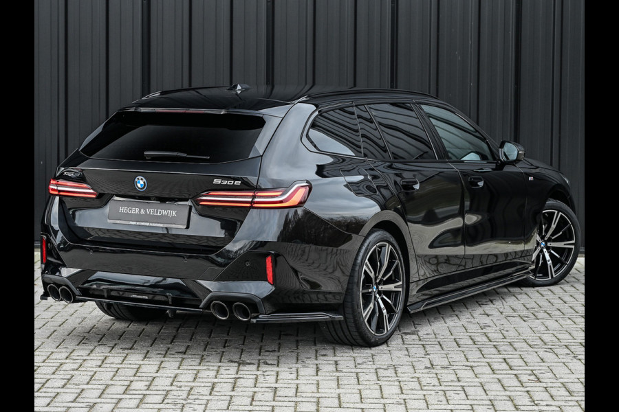 BMW 5 Serie Touring 530e XDRIVE | SHADOW LINE | M-SPORT | COMFORT ACCESS | BOWERS & WILKINS | STUUR- EN STOELVERWARMING | ICONIC GRILL | ACT