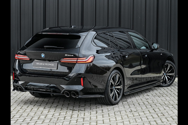 BMW 5 Serie Touring 530e XDRIVE | SHADOW LINE | M-SPORT | COMFORT ACCESS | BOWERS & WILKINS | STUUR- EN STOELVERWARMING | ICONIC GRILL | ACT