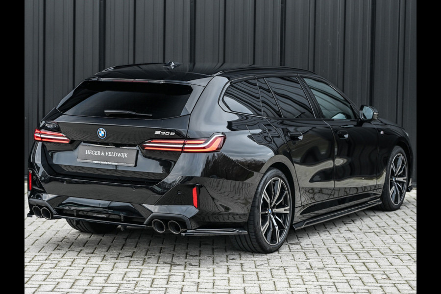 BMW 5 Serie Touring 530e XDRIVE | SHADOW LINE | M-SPORT | COMFORT ACCESS | BOWERS & WILKINS | STUUR- EN STOELVERWARMING | ICONIC GRILL | ACT