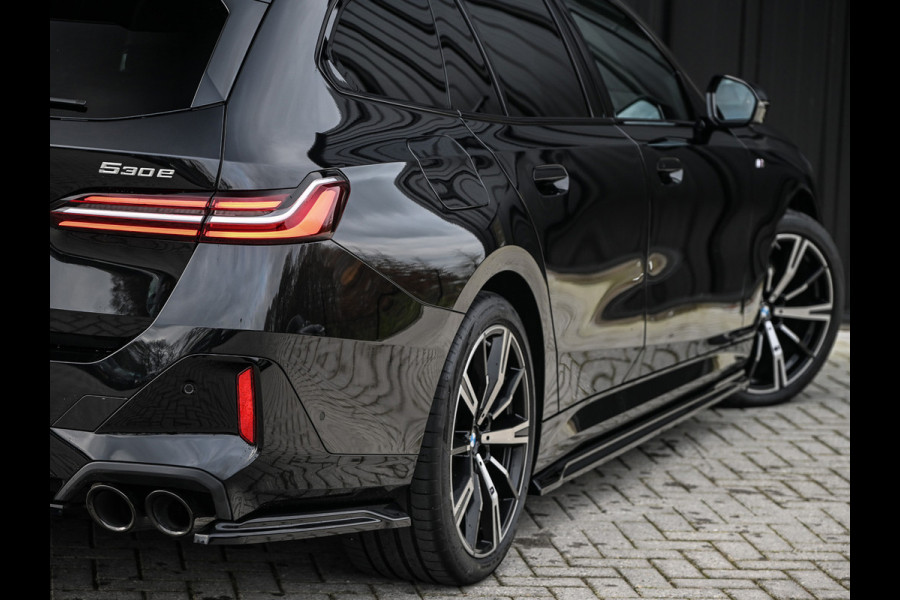 BMW 5 Serie Touring 530e XDRIVE | SHADOW LINE | M-SPORT | COMFORT ACCESS | BOWERS & WILKINS | STUUR- EN STOELVERWARMING | ICONIC GRILL | ACT