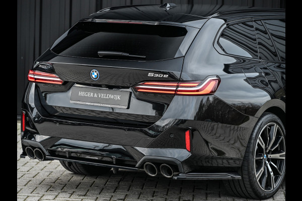 BMW 5 Serie Touring 530e XDRIVE | SHADOW LINE | M-SPORT | COMFORT ACCESS | BOWERS & WILKINS | STUUR- EN STOELVERWARMING | ICONIC GRILL | ACT