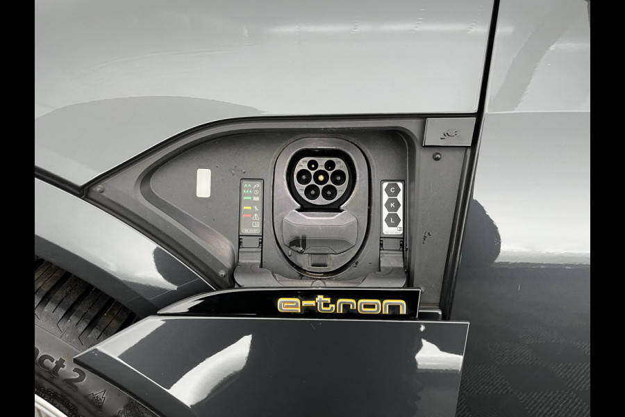 Audi e-tron 55 quattro Advanced edition Plus 95 kWh [3-Fase] {SOH-93%} (INCL-BTW) Aut.*LUXURY-LEATHER | ADAPTIVE-CRUISE | FULL-LED | DIGI-COCKPIT | KEYLESS | MEMORY-PACK | CAMERA | NAVI-FULLMAP | SHIFT-PADDLES | DAB+ | HEATED-COMFORTSEATS | DRIVE-SELECT | 20''AL