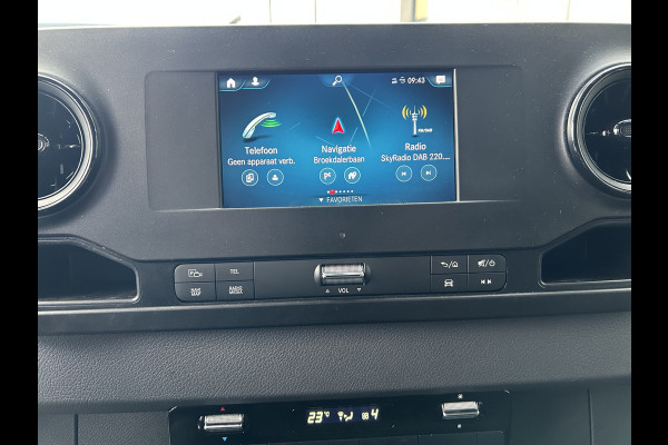 Mercedes-Benz Sprinter 317 CDI L2 H2 MBUX / 360 Camera / Parkeersensoren / Navigatie / Cruise control / Airco / 270 Graden achterdeuren