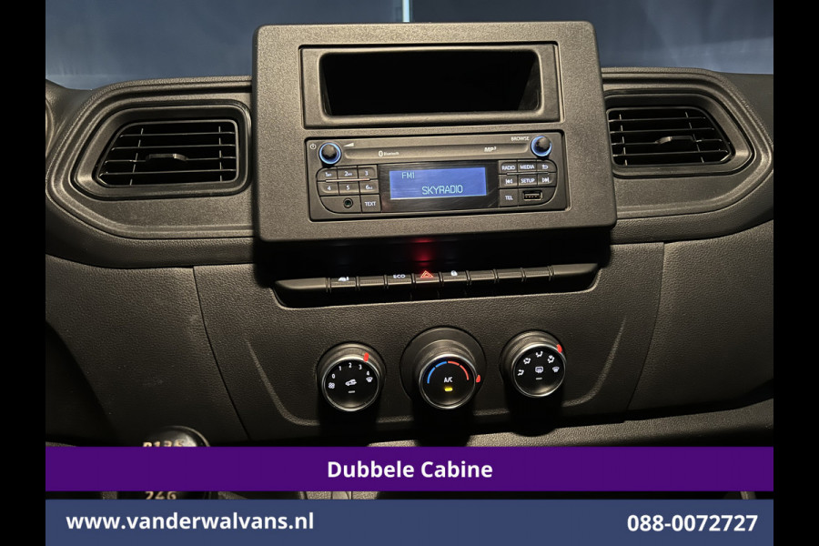 Renault Master 2.3 dCi 135pk *Rijklaar Direct Rijden* Pickup Open laadbak Dubbel cabine Euro6 Airco | 7-Zits | 2500kg Trekhaak Bluetooth-telefoonvoorbereiding