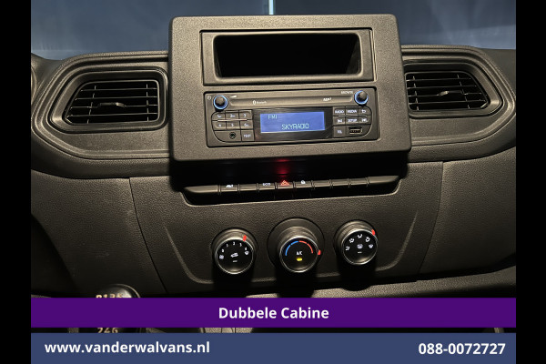 Renault Master 2.3 dCi 135pk *Rijklaar Direct Rijden* Pickup Open laadbak Dubbel cabine Euro6 Airco | 7-Zits | 2500kg Trekhaak Bluetooth-telefoonvoorbereiding