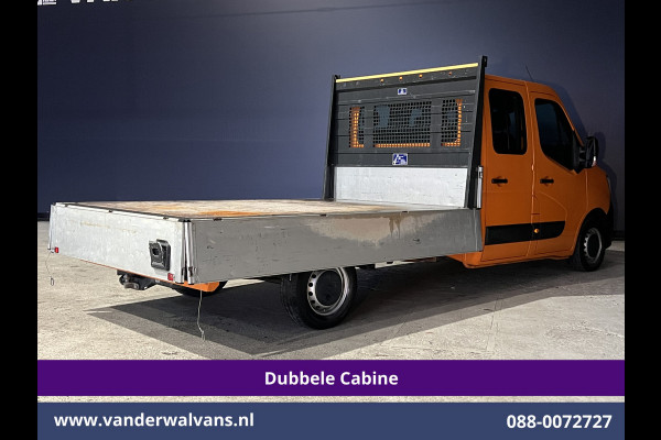 Renault Master 2.3 dCi 135pk *Rijklaar Direct Rijden* Pickup Open laadbak Dubbel cabine Euro6 Airco | 7-Zits | 2500kg Trekhaak Bluetooth-telefoonvoorbereiding
