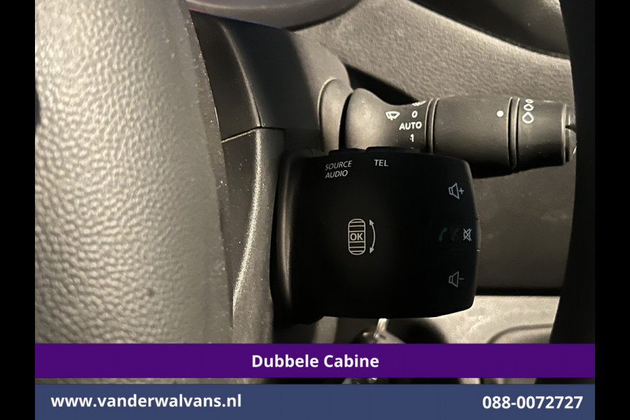 Renault Master 2.3 dCi 135pk *Rijklaar Direct Rijden* Pickup Open laadbak Dubbel cabine Euro6 Airco | 7-Zits | 2500kg Trekhaak Bluetooth-telefoonvoorbereiding
