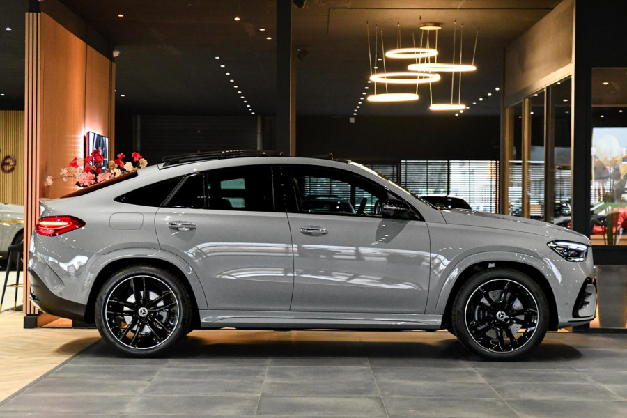 Mercedes-Benz GLE Coupé 400 e 4MATIC AMG. NIEUW! Pano, Massage, Koeling, Distronic Pro, Memory, 360 3D, Burm, Luchtv, Trekh