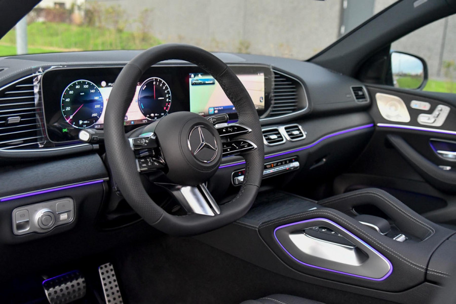 Mercedes-Benz GLE Coupé 400 e 4MATIC AMG. NIEUW! Pano, Massage, Koeling, Distronic Pro, Memory, 360 3D, Burm, Luchtv, Trekh