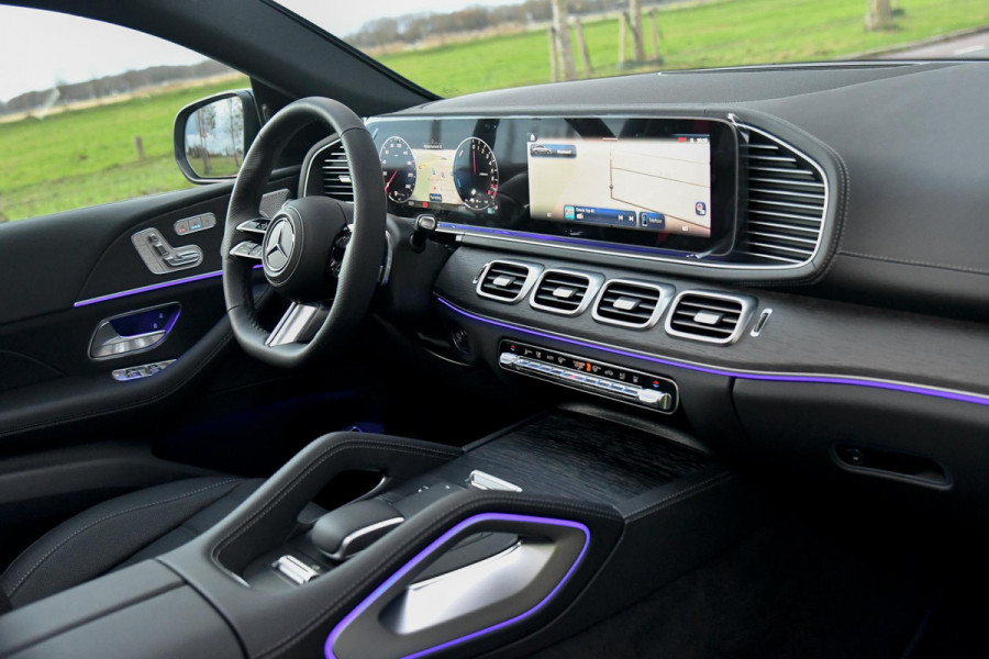 Mercedes-Benz GLE Coupé 400 e 4MATIC AMG. NIEUW! Pano, Massage, Koeling, Distronic Pro, Memory, 360 3D, Burm, Luchtv, Trekh