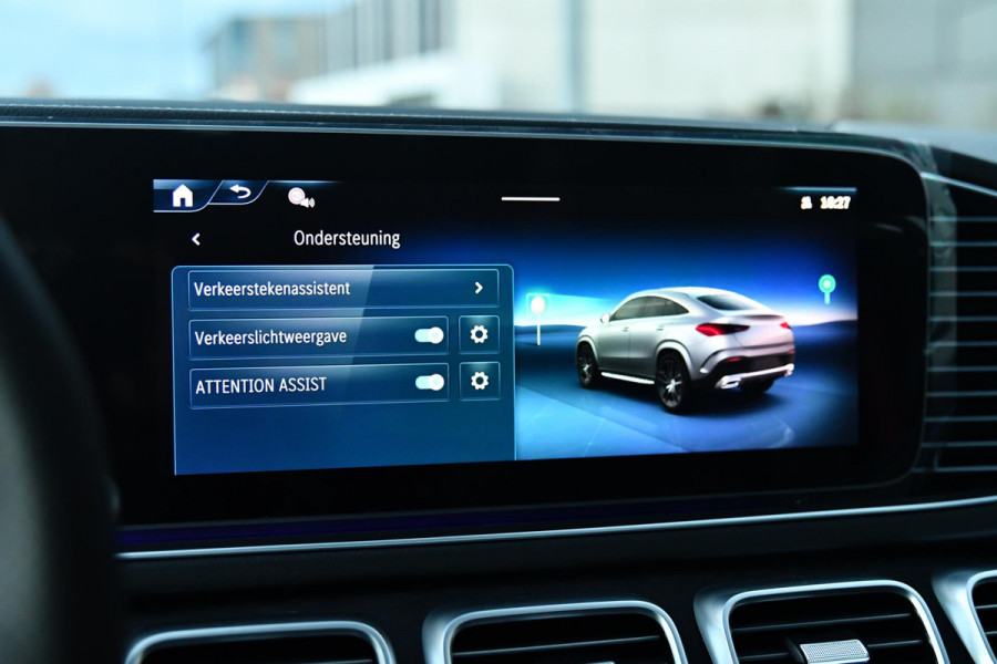 Mercedes-Benz GLE Coupé 400 e 4MATIC AMG. NIEUW! Pano, Massage, Koeling, Distronic Pro, Memory, 360 3D, Burm, Luchtv, Trekh