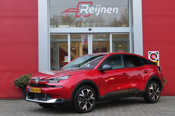 Citroën C4 1.2 Hybrid 145PK MAX | HEAD UP DISPLAY | CAMERA VOOR + ACHTER | NAVIGATIE | DRAADLOZE TELEFOONLADER | FULL LED KOPLAMPEN | DRAADLOZE APPLE CARPLAY/ANDROID AUTO | STOEL/STUUR/VOORRUIT VERWARMING | 18" LICHTMETALEN VELGEN | ADAPTIVE CRUISE CONTROL | CLIMATE CONTROL | LEDEREN BEKLEDING | DAB+ RADIO | KEYLESS ENTRY/START |